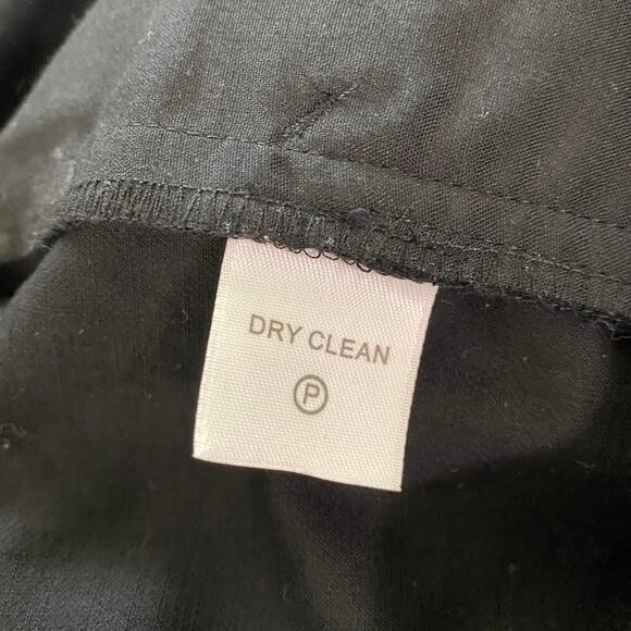 Robert Rodriguez Pleated Straight Leg Black Dress Pants Women's Size 10 EUC - Picture 5 of 9